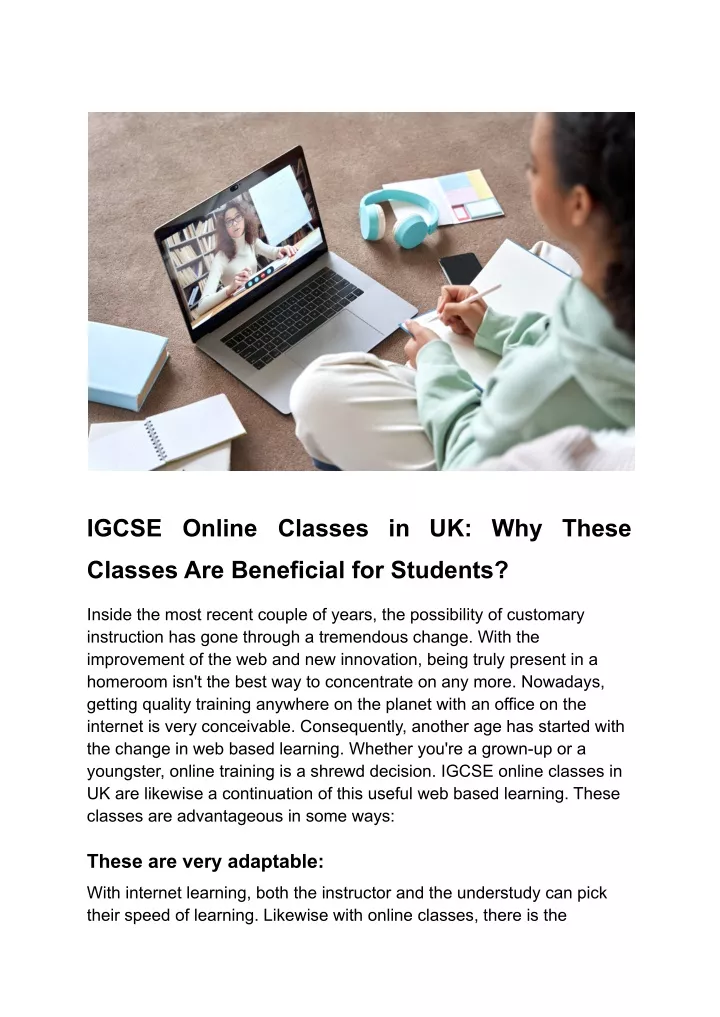 igcse online classes in uk why these