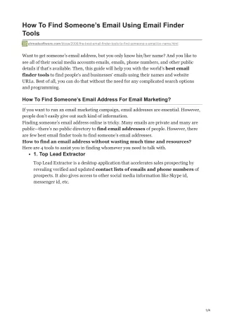 how to find someone s email using email finder