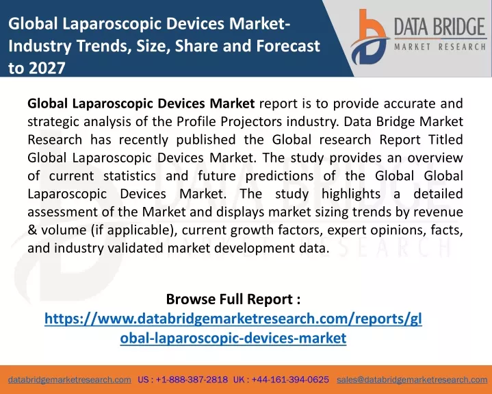 global laparoscopic devices market industry