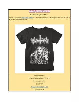 Buy OnBuy Online Drag Queen T-Shirts