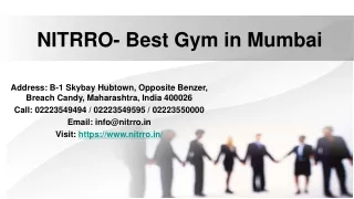 nitrro best gym in mumbai