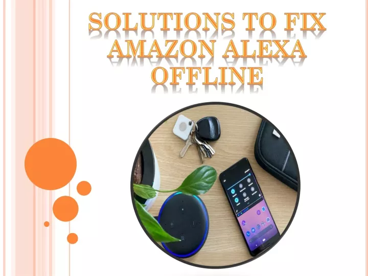 solutions to fix amazon alexa offline