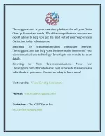 Voice Over Ip Consultant  Thevoipguru.com - slide 1