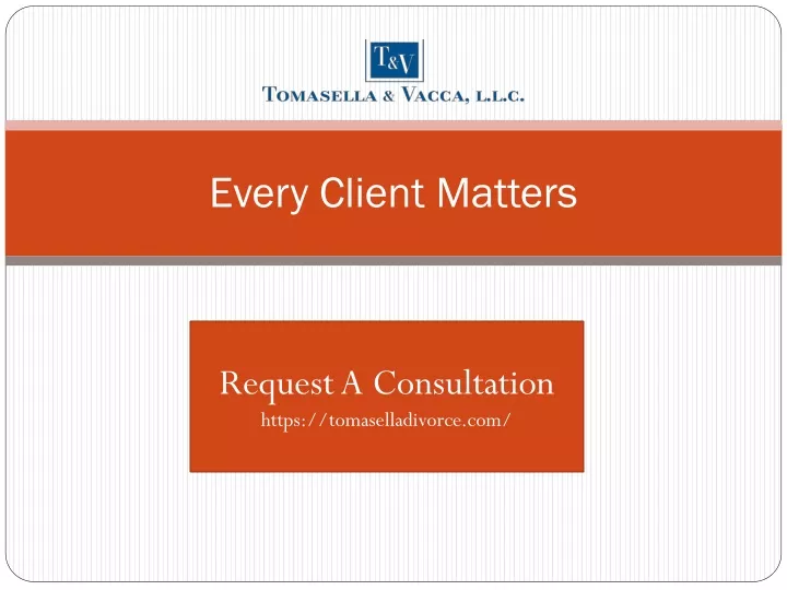 every client matters