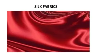 silk fabrics