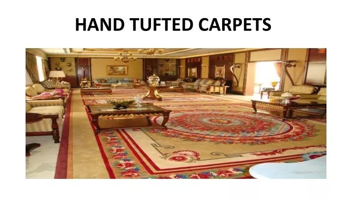 hand tufted carpets