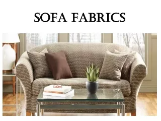 sofa fabrics