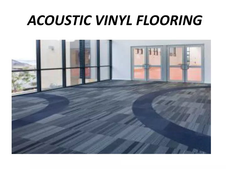 acoustic vinyl flooring