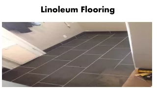 linoleum flooring