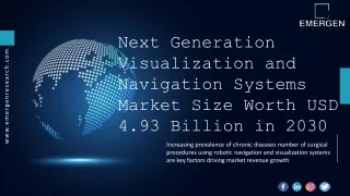 next generation visualization and navigation