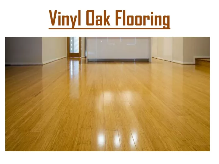 vinyl oak flooring