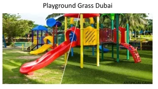 playground grass dubai