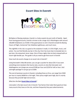 escort sites in everett