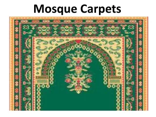 Mosque Carpets In Abu Dhabi