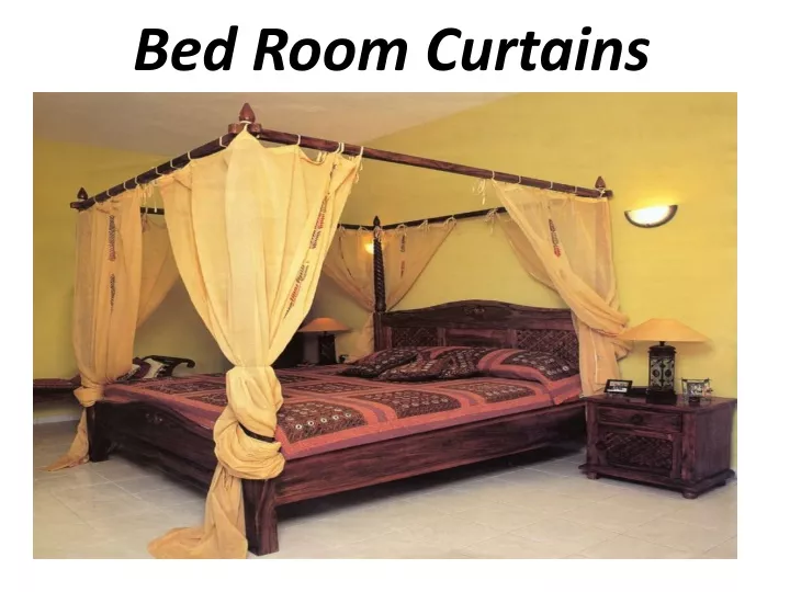 bed room curtains