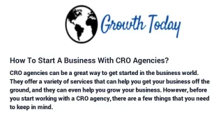 cro-gencies