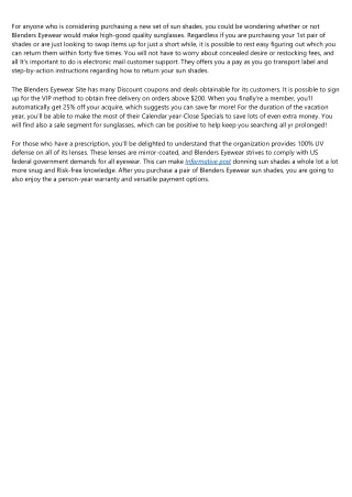 for anyone who is considering purchasing