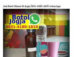 jual botol minum di jogja 831 418 181 whatsapp