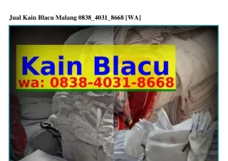 jual kain blacu malang 0838 4031 8668 wa