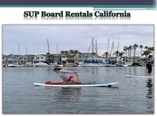 SUP Board Rentals California