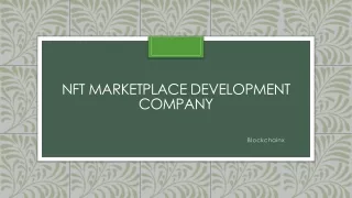 nft marketplace development company