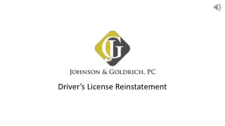 Find Experienced Illinois Driver's License Reinstatement in Illinois
