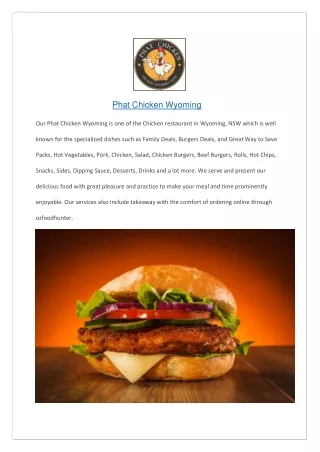Phat Chicken Wyoming,