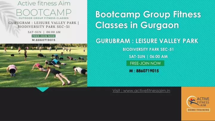 bootcamp group fitness classes in gurgaon