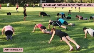 BOOTCAMP OUTDOOR GROUP FITNESS CLASSES
