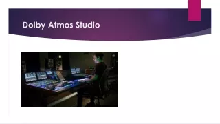 dolby atmos studio