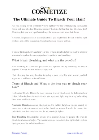 the-ultithe-ultimate-guide-to-bleach-your-hairmate-guide-to-bleach-your-hair!