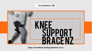 Need the best knee support brace in NZ Visit Incrediwear online