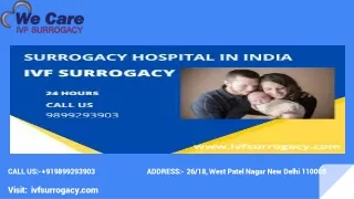 surrogacy hospital in  india