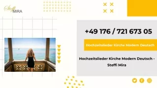 hochzeitslieder kirche modern deutsch
