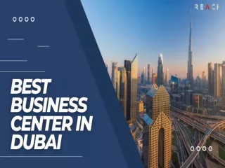 Best Business Center in Dubai