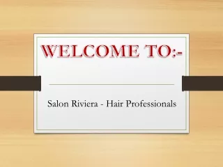 welcome to