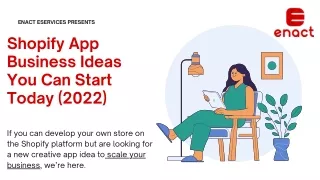 Shopify App Business Ideas You Can Start Today (2022)