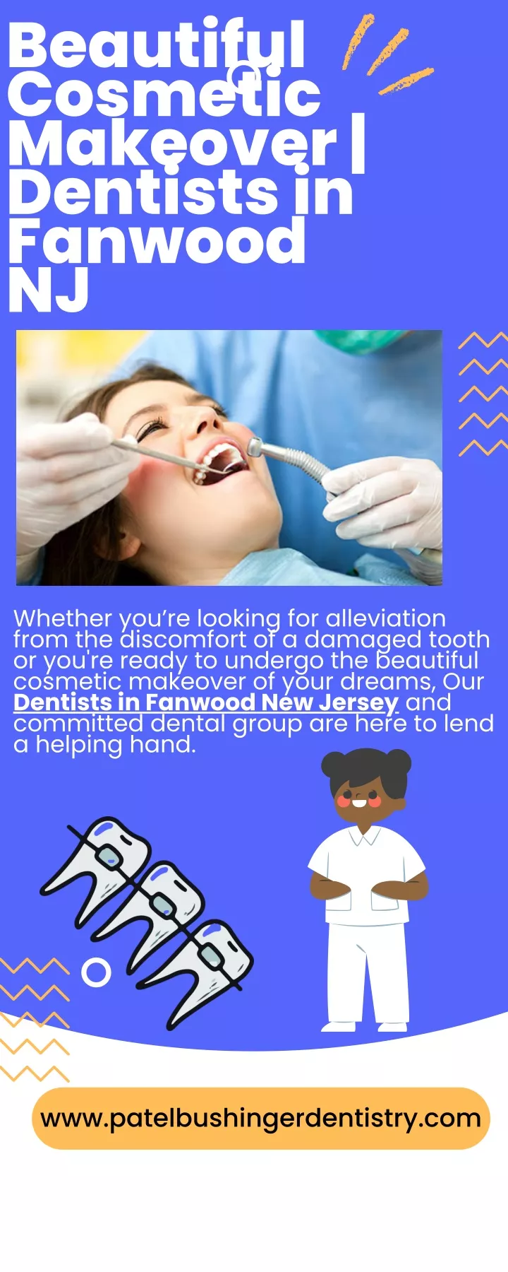 beautiful cosmetic makeover dentists in fanwood nj