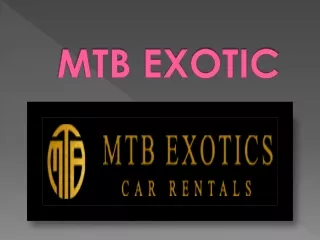 Amazing wings to your illusion with Exotic rental Dallas