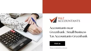 Accountants near Greenbank | Small Business Tax Accountants Greenbank