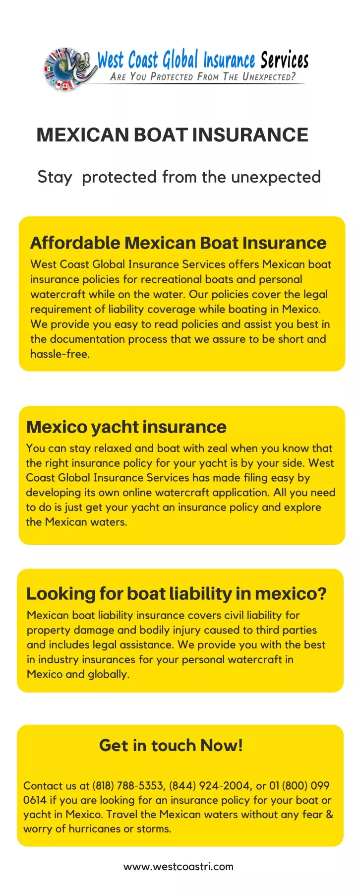 mexican boat insurance