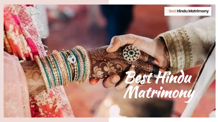 best hindu matrimony