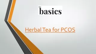 Herbal Tea for PCOS
