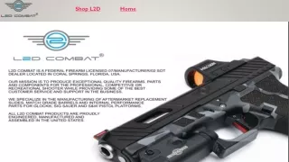 Glock Aftermarket Slides | L2dcombat.com