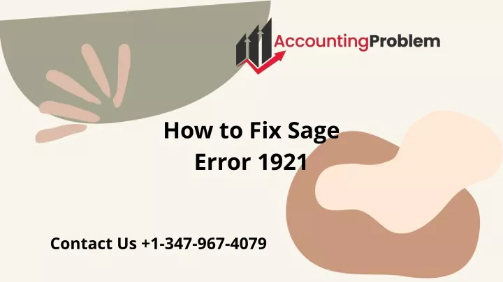 how to fix sage error 1921