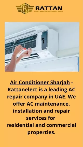 Air Conditioner Service & Maintenance Sharjah