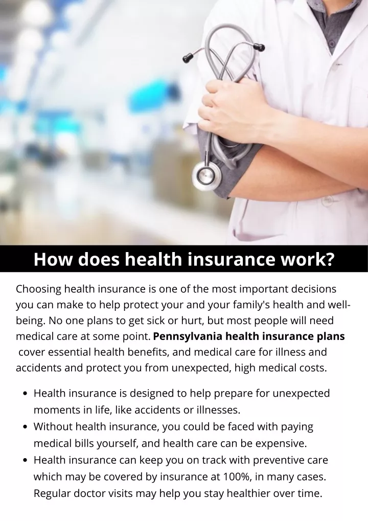 PPT - How does health insurance work PowerPoint Presentation, free ...