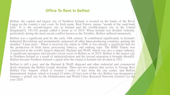 office to rent in belfast