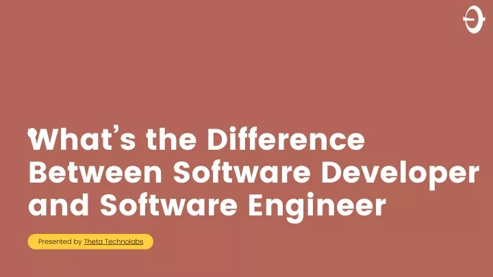 what s the difference between software developer