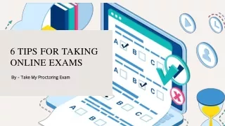 6 tips for taking online exams